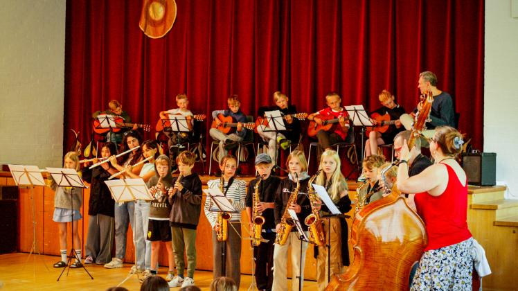 Koncert med orkesterklasser på Søholmskolen afd. Toftevang